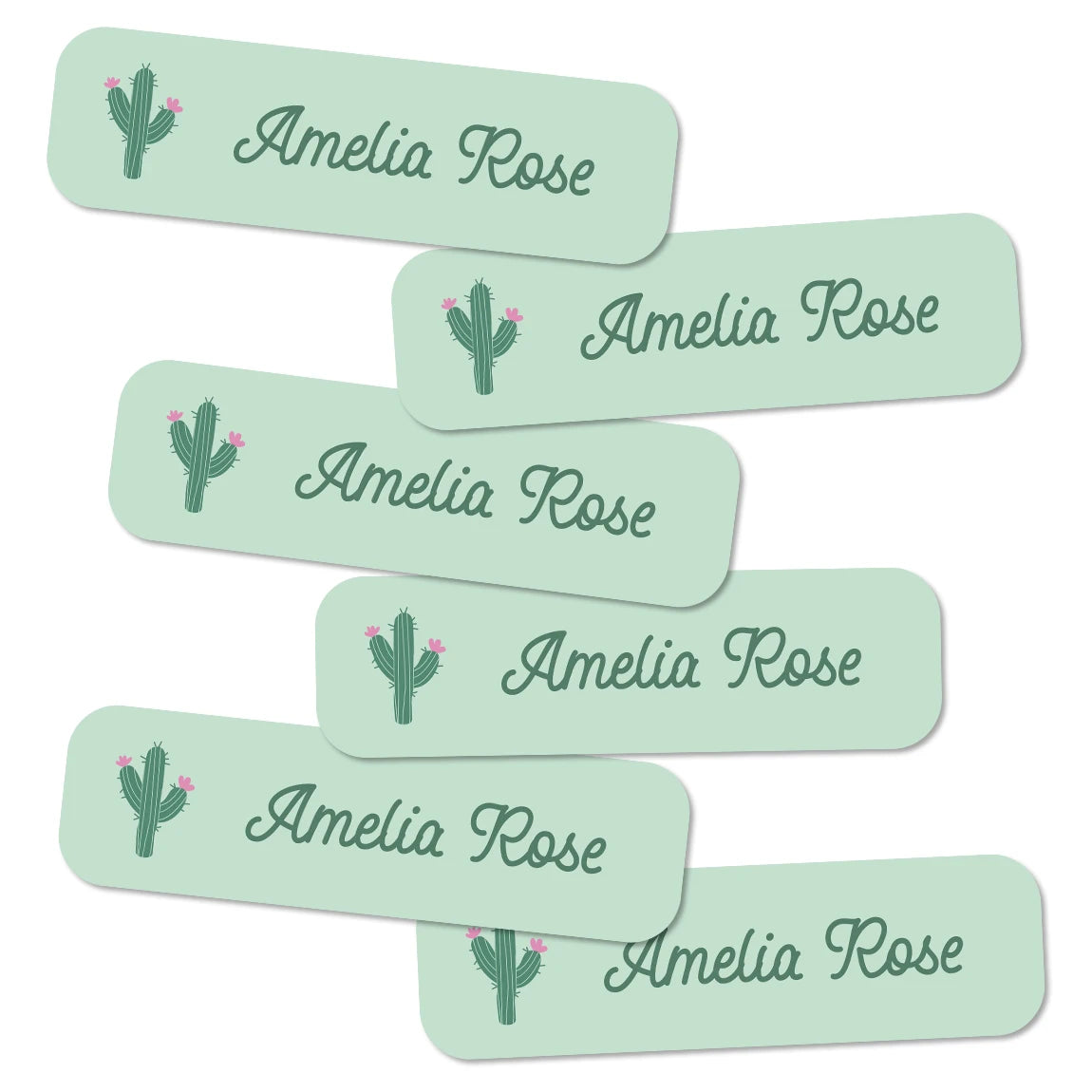 Personalized Name Stickers – Waterproof Custom Labels