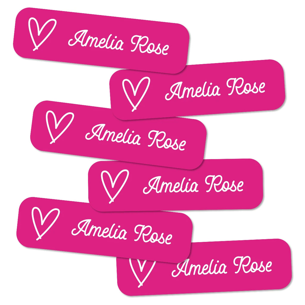 Personalized Name Stickers – Waterproof Custom Labels