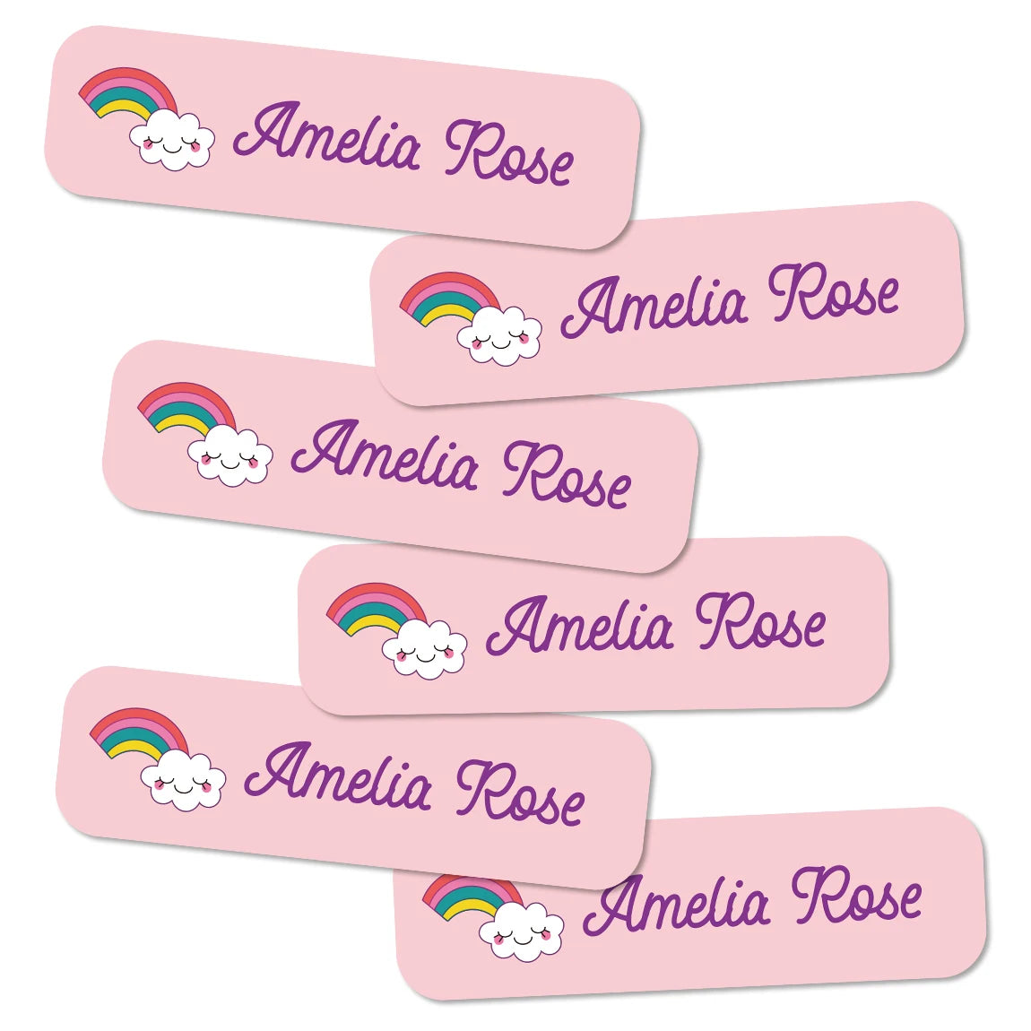 Personalized Name Stickers – Waterproof Custom Labels