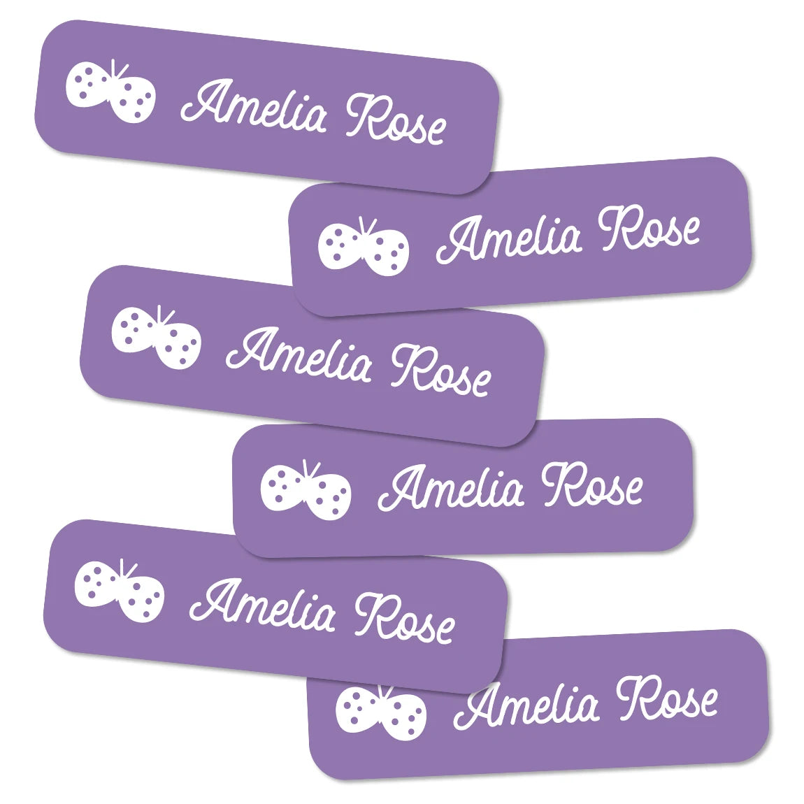 Personalized Name Stickers – Waterproof Custom Labels