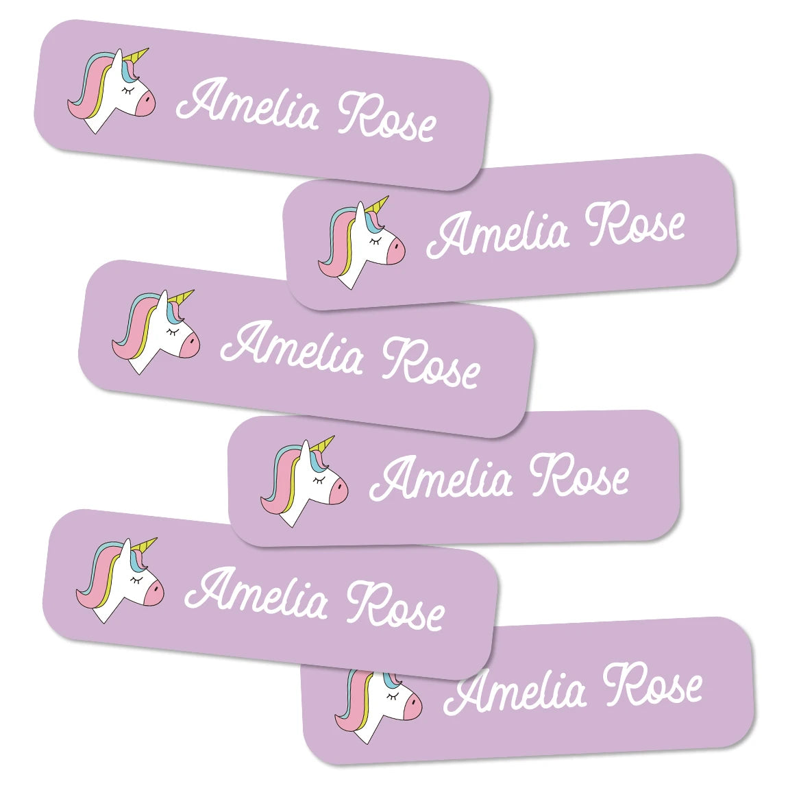 Personalized Name Stickers – Waterproof Custom Labels
