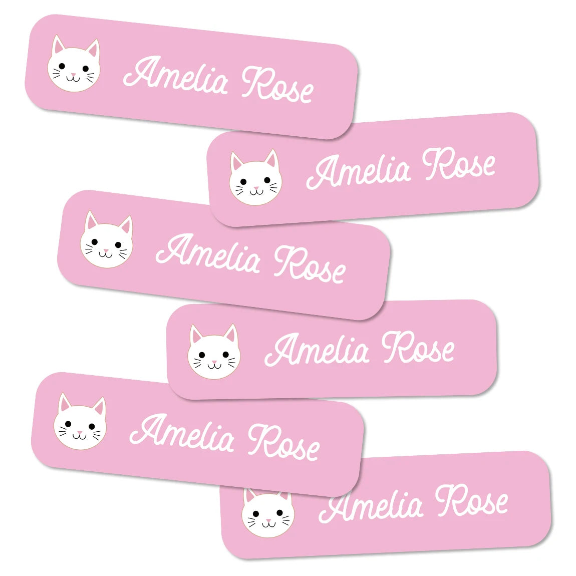 Personalized Name Stickers – Waterproof Custom Labels